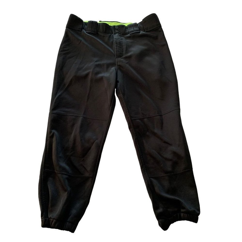 Large Mizuno Performance Women's Black Sports Athletic Pants